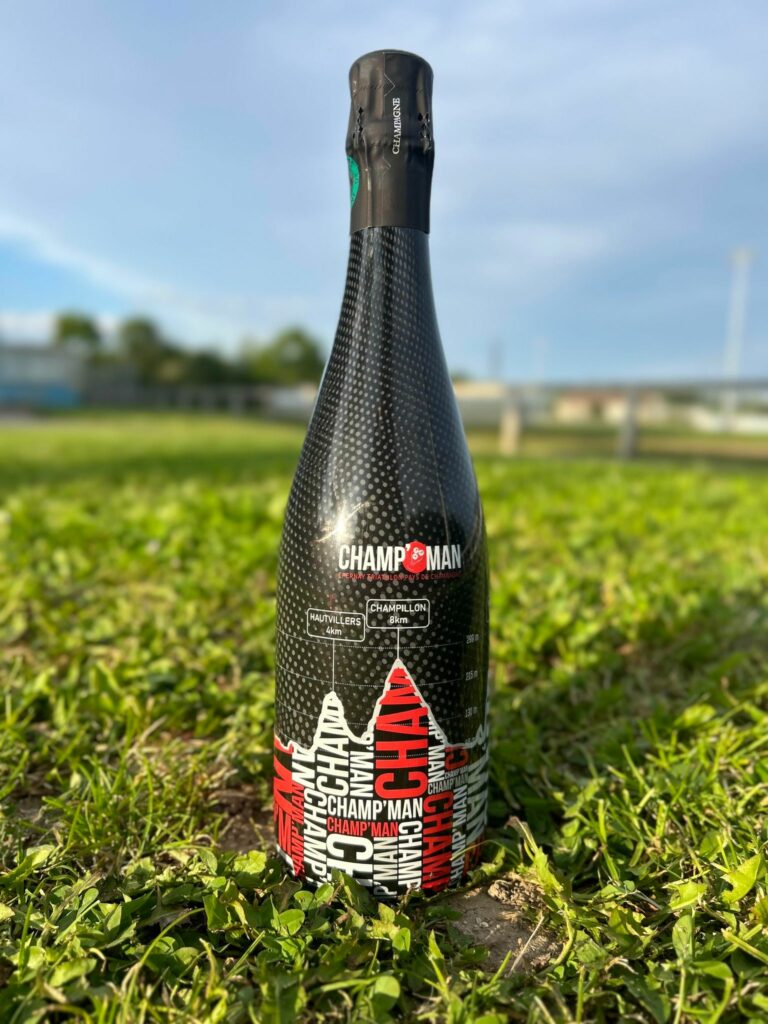 CHAMP'MAN x Champagne Pessenet - Habillage événementiel - Ydeal